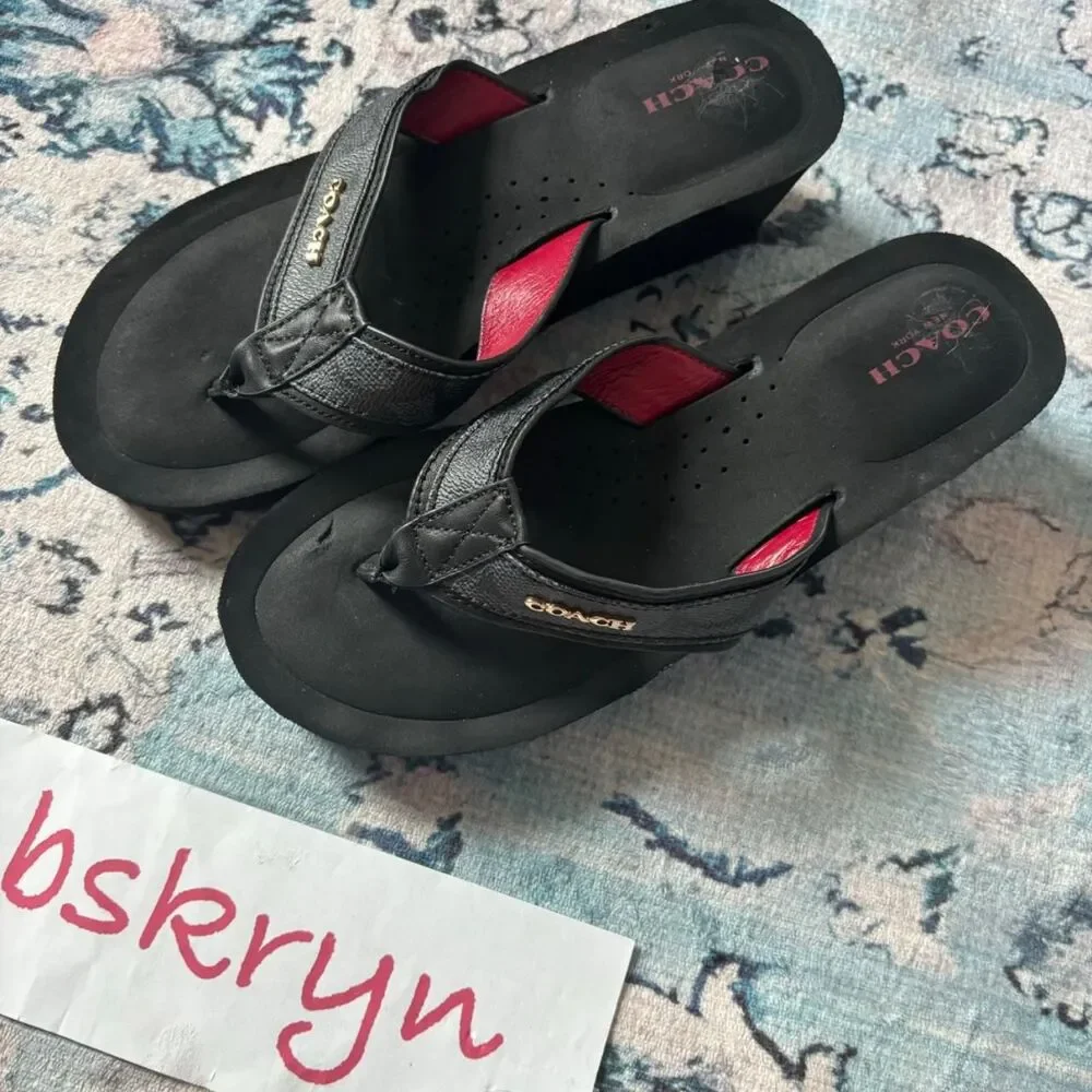 Coach Women's multi Sandals